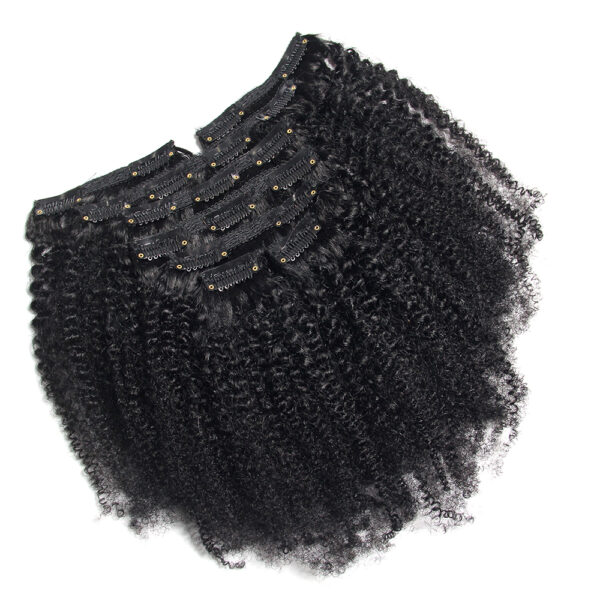 Virgin remy 3c 4a 4b 4c afro kinky curly clip in hair extensions 100% human hair,wholesale cheap human hair extension