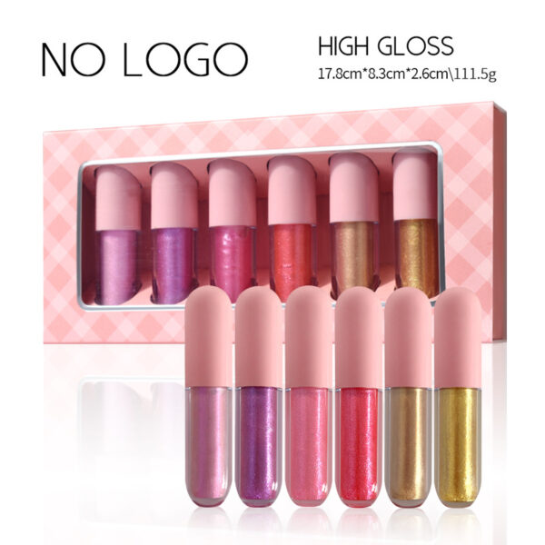 6Pcs Matte Liquid Lipstick Makeup Set