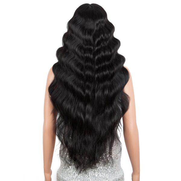 NOBLE HAIR Deep water wave high quality ombre color  hair Heat Resistant synthetic lace front wigs synthetic hair wigs