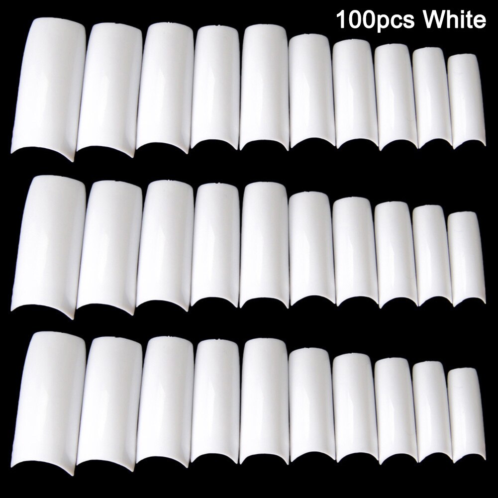 100pcs White