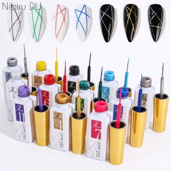 Gel Pull Liner Nail Polish Kit