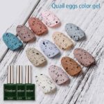 Eggshell Gel Nail Polish 15ml Clear