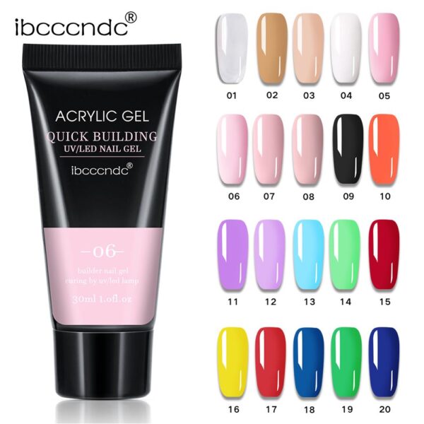 Nail Acrylic Poly Nail Gel