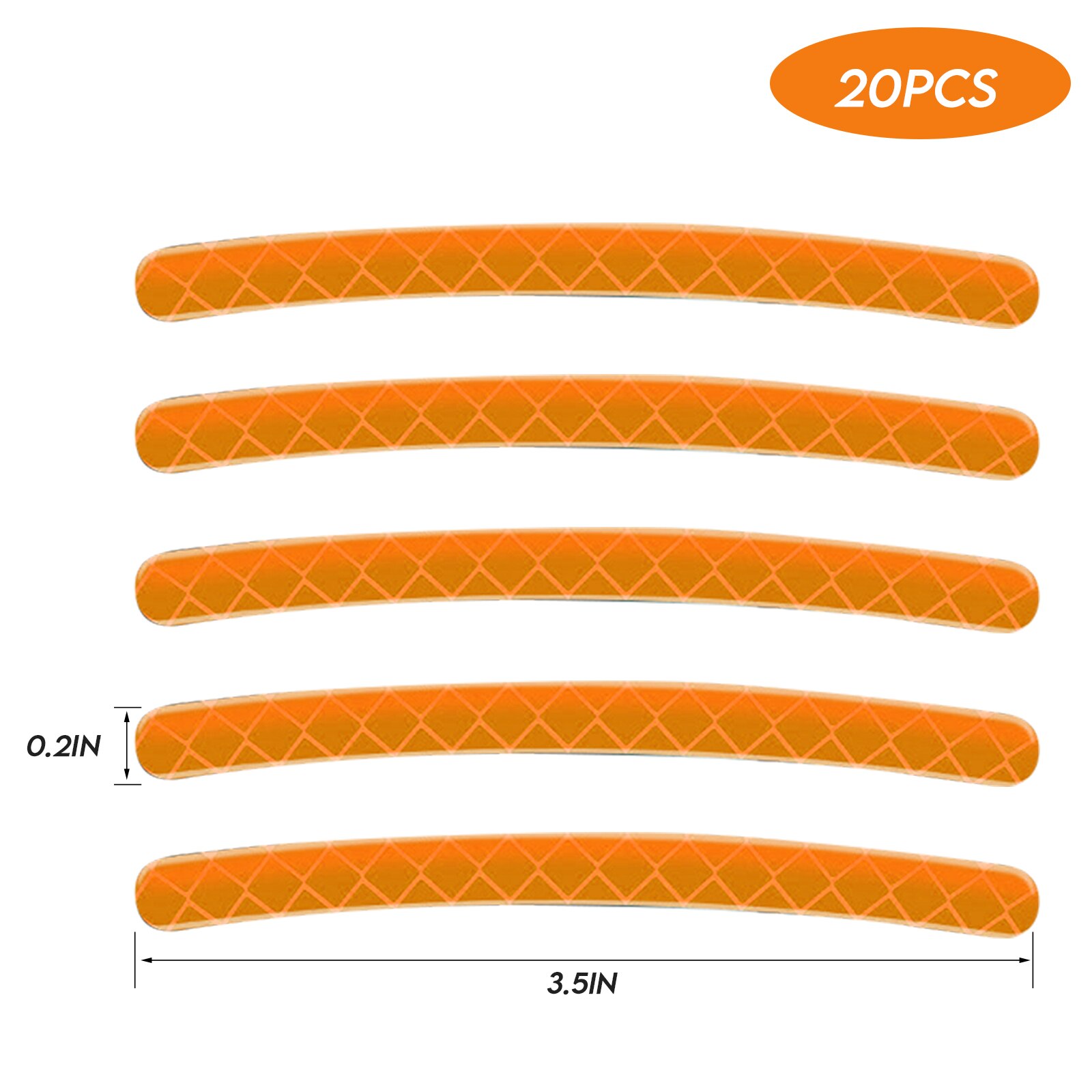 20 pcs yellow