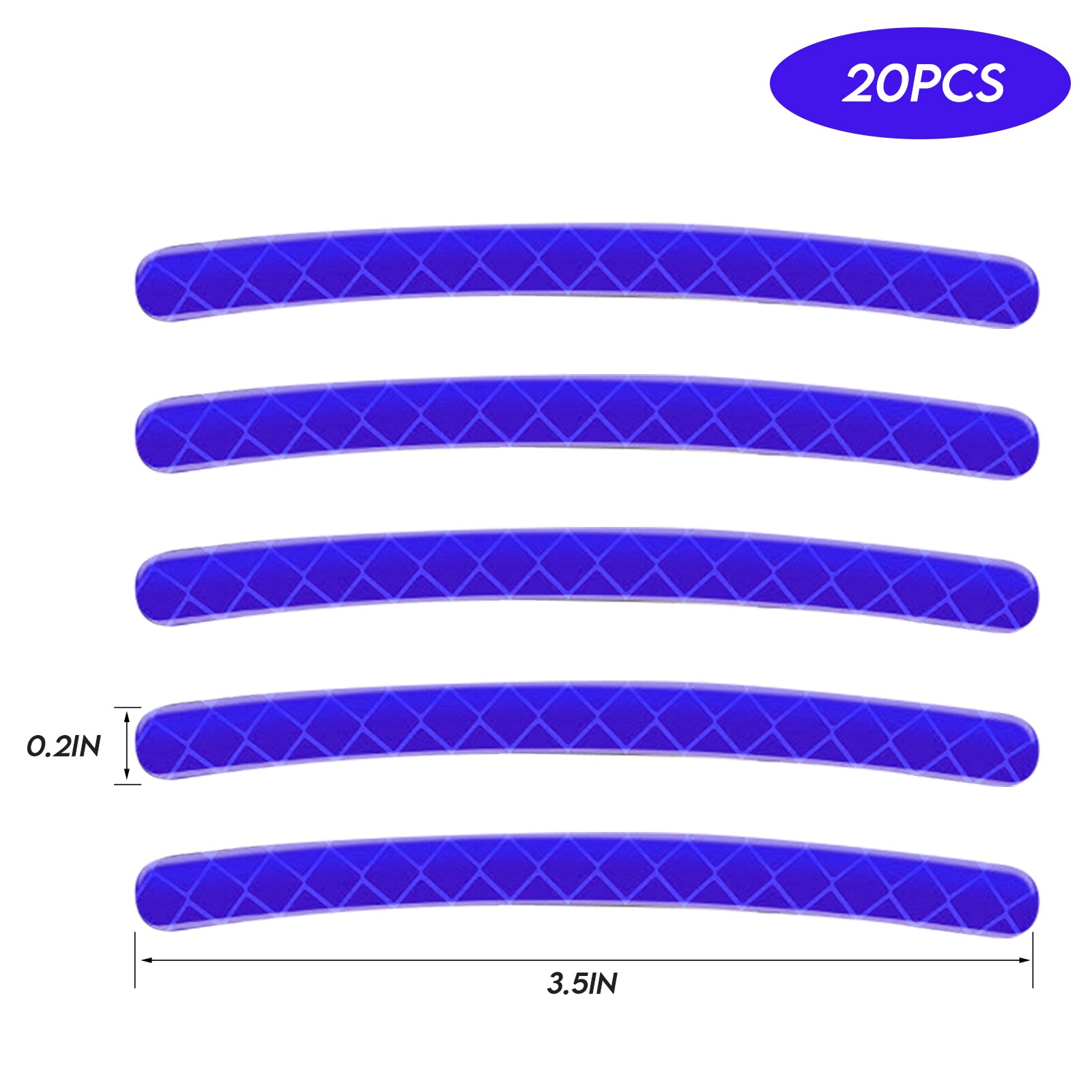 20 pcs blue