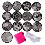Nail Plates+ Nail Stamper Scraper with Cap