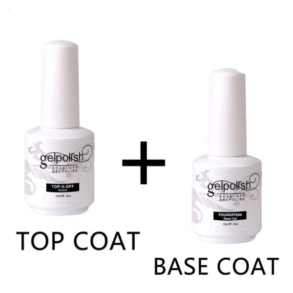 Top Coat & Base Nail Gel Polish