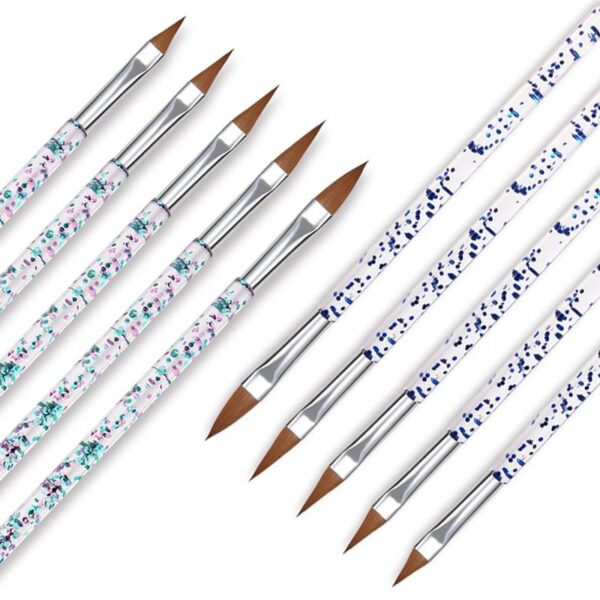 5pc Acrylic Nail Brush Set