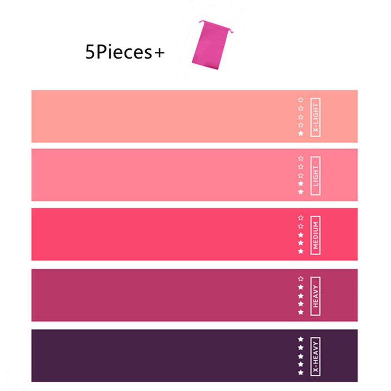 5 colors with bag