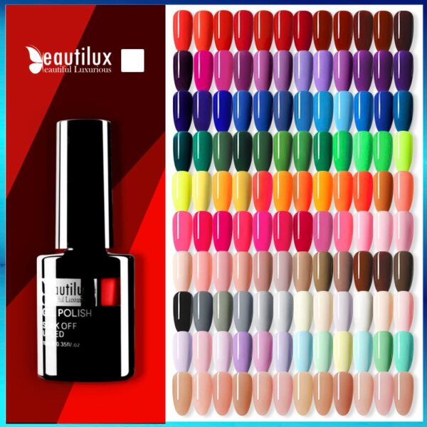 Gel Nail Polish Color Soak Off UV