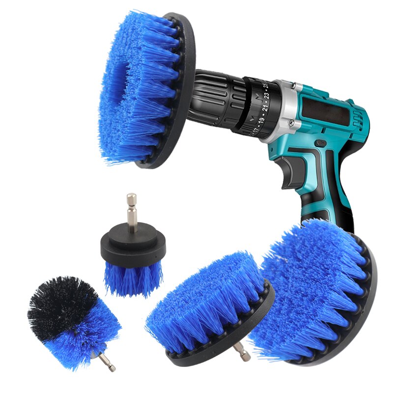 Drill Scrubber Brush Kit