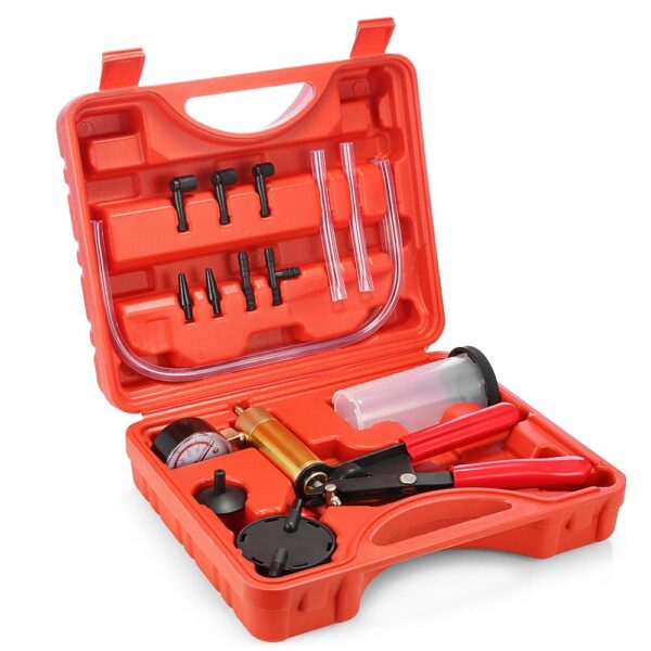 Hand Held Brake Fluid Vacuum Pump Kit