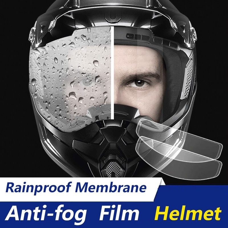 Anti-fog and Rainproof Helmet Film