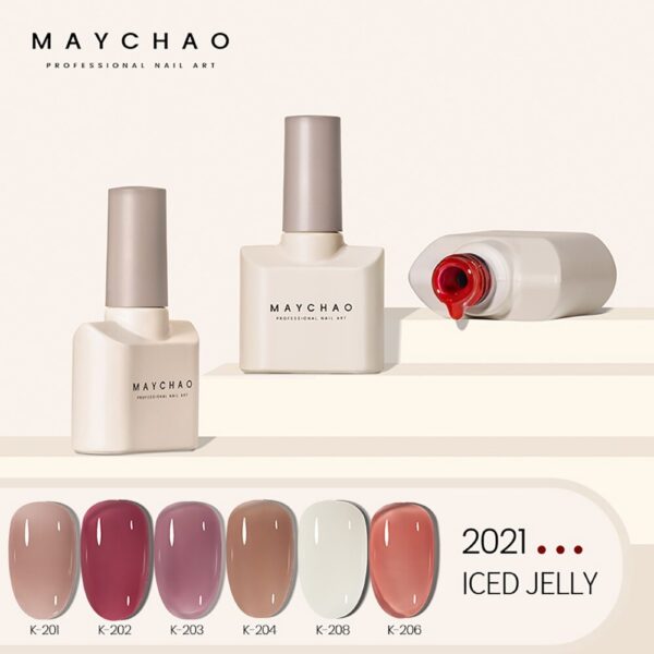 Gel Nail Polish Pudding Polish Top Coat