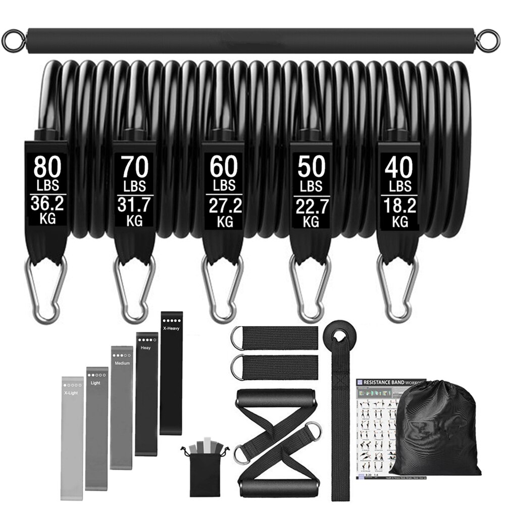 bar and 300lbs-18pcs