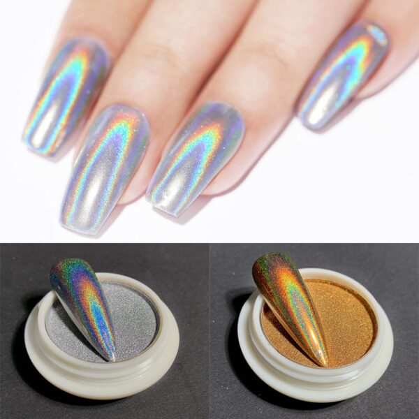 Chrome Nail Powder Dust