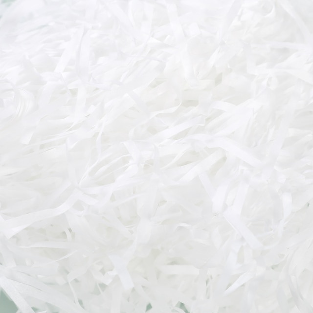 21 White RaffiaPaper
