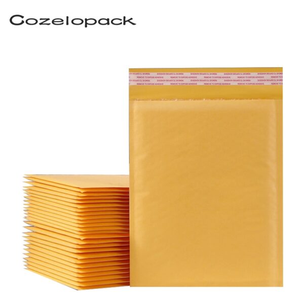 50PCS/15 sizes Kraft Paper Bubble Envelop Padded Mailers