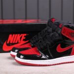 Red and Black Nike Shoes