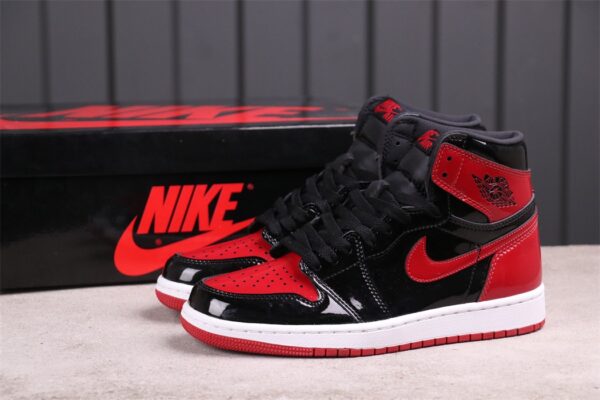 Red and Black Nike Shoes