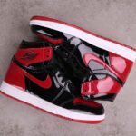 Red and Black Nike Shoes