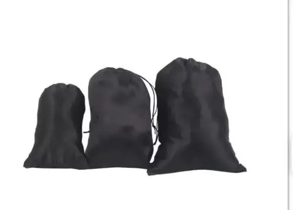 Custom Packaging Wig Satin Bag with Hair Logo